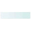 hylde glaspanel klar 60x12 cm
