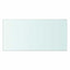 hylde glaspanel klar 60x30 cm