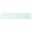hylde glaspanel klar 80x15 cm