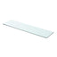 hylde glaspanel klar 80x20 cm