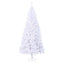 kunstigt juletræ L 240 cm hvid