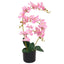 kunstig orkidéplante med urtepotte 65 cm pink