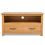 tv-skab 90x35x48 cm massivt egetræ