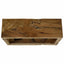 sofabord 90 x 50 x 30 cm ægte teaktræ brun