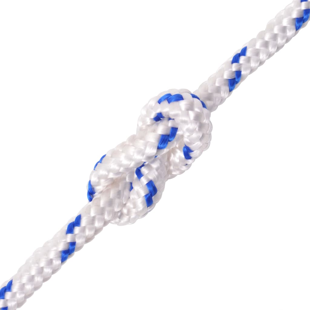 marinereb polypropylen 12 mm 50 m hvid