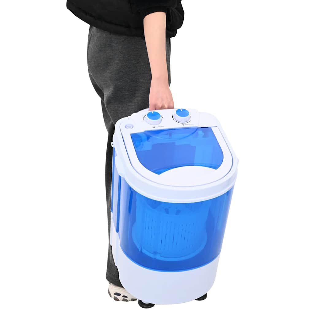 mini-vaskemaskine enkelttromle 2,6 kg