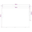 udendørs rullegardin 185 (B) x 140 (H) cm beige