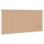 udendørs rullegardin 405 (B) x 140 (H) cm beige