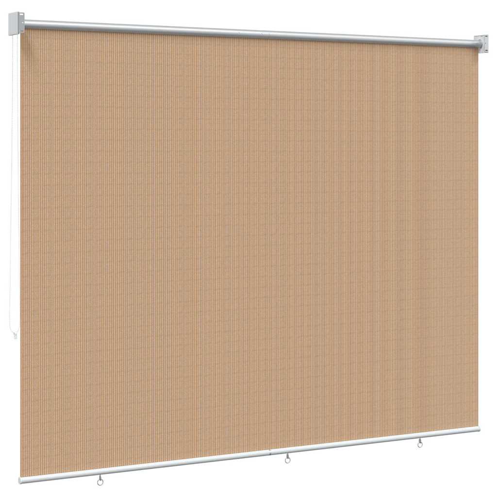 udendørs rullegardin 125 (B) x 230 (H) cm beige