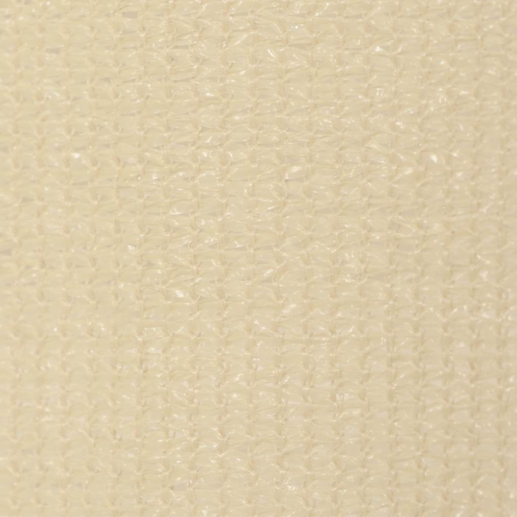 udendørs rullegardin 125 (B) x 140 (H) cm cremefarvet