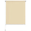 udendørs rullegardin 225 (B) x 140 (H) cm cremefarvet