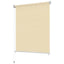 udendørs rullegardin 165 (B) x 230 (H) cm cremefarvet