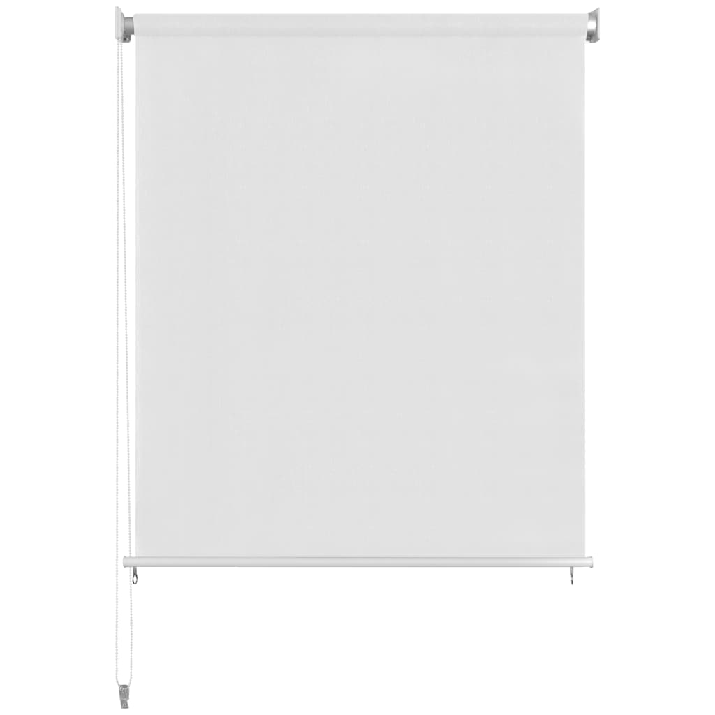 udendørs rullegardin 145 (B) x 140 (H) cm hvid