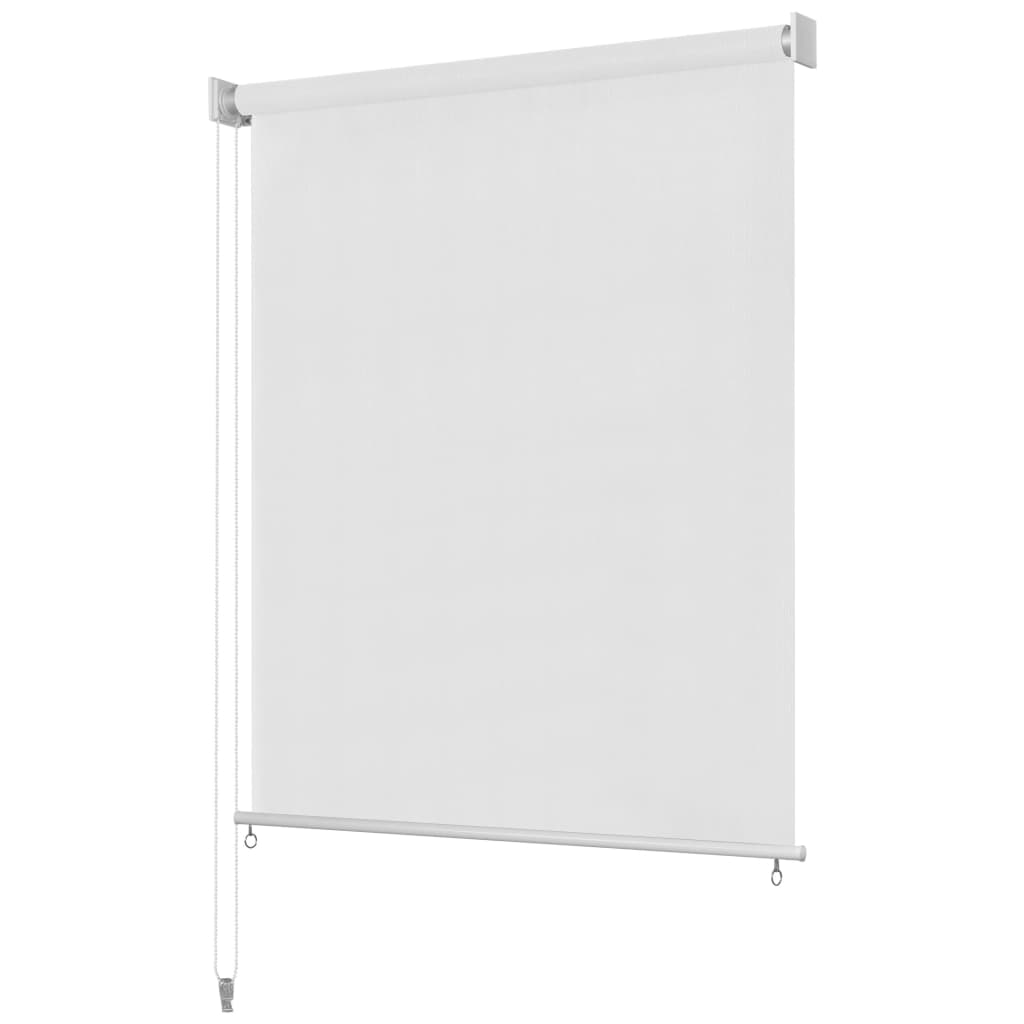 udendørs rullegardin 185 (B) x 140 (H) cm hvid