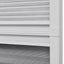 plisseret insektnet til vinduer aluminium 80 x 100 cm med afskygning