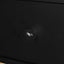 sengebord 2 stk. massivt fyrretræ 40 x 30 x 61 cm sort