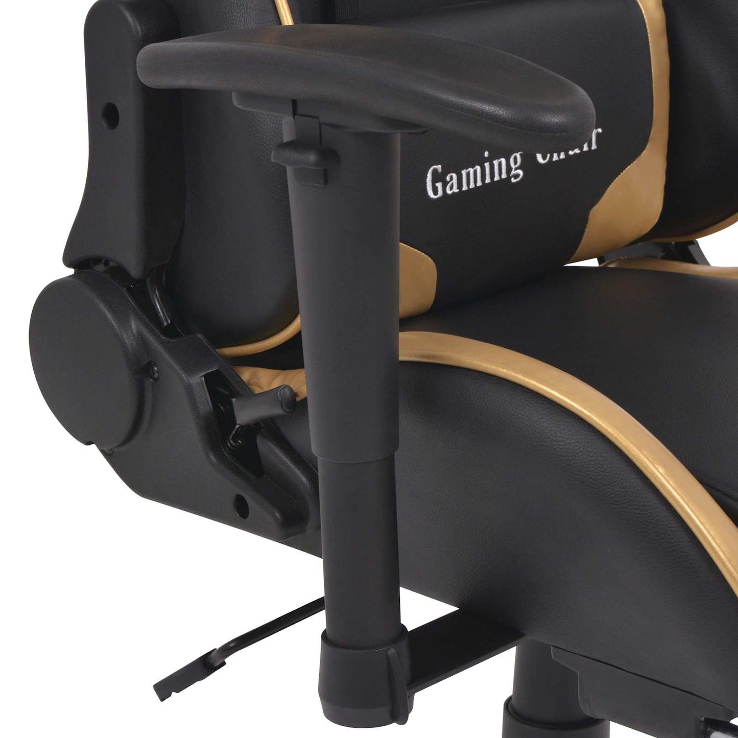 Gaming Stol Guld 70 x 71 x 136 cm Kunstlæder