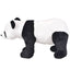 stående tøjdyr panda plysstof XXL sort og hvid