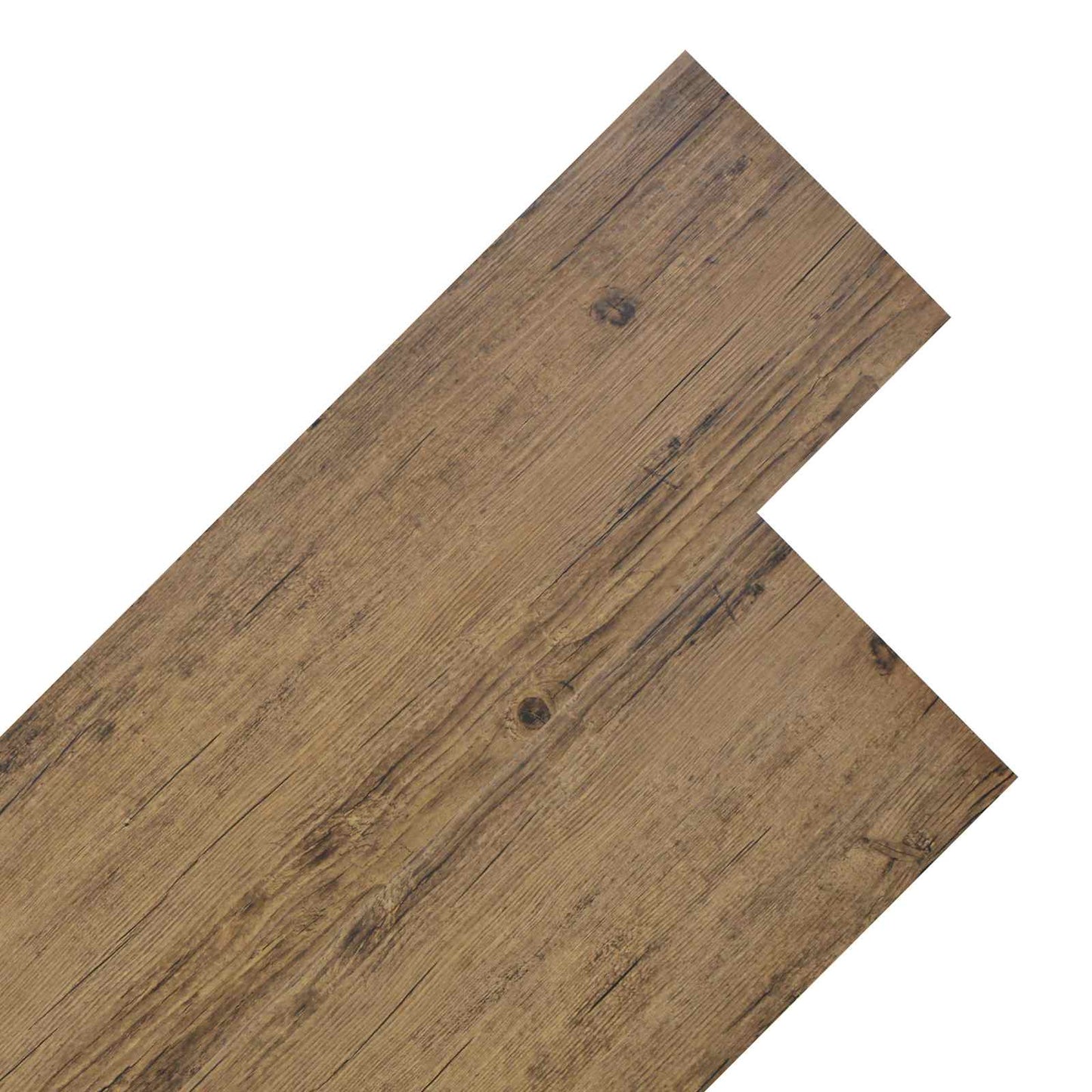 Gulvplanker 18 pcs Valnøddebrun 5,26 m² PVC