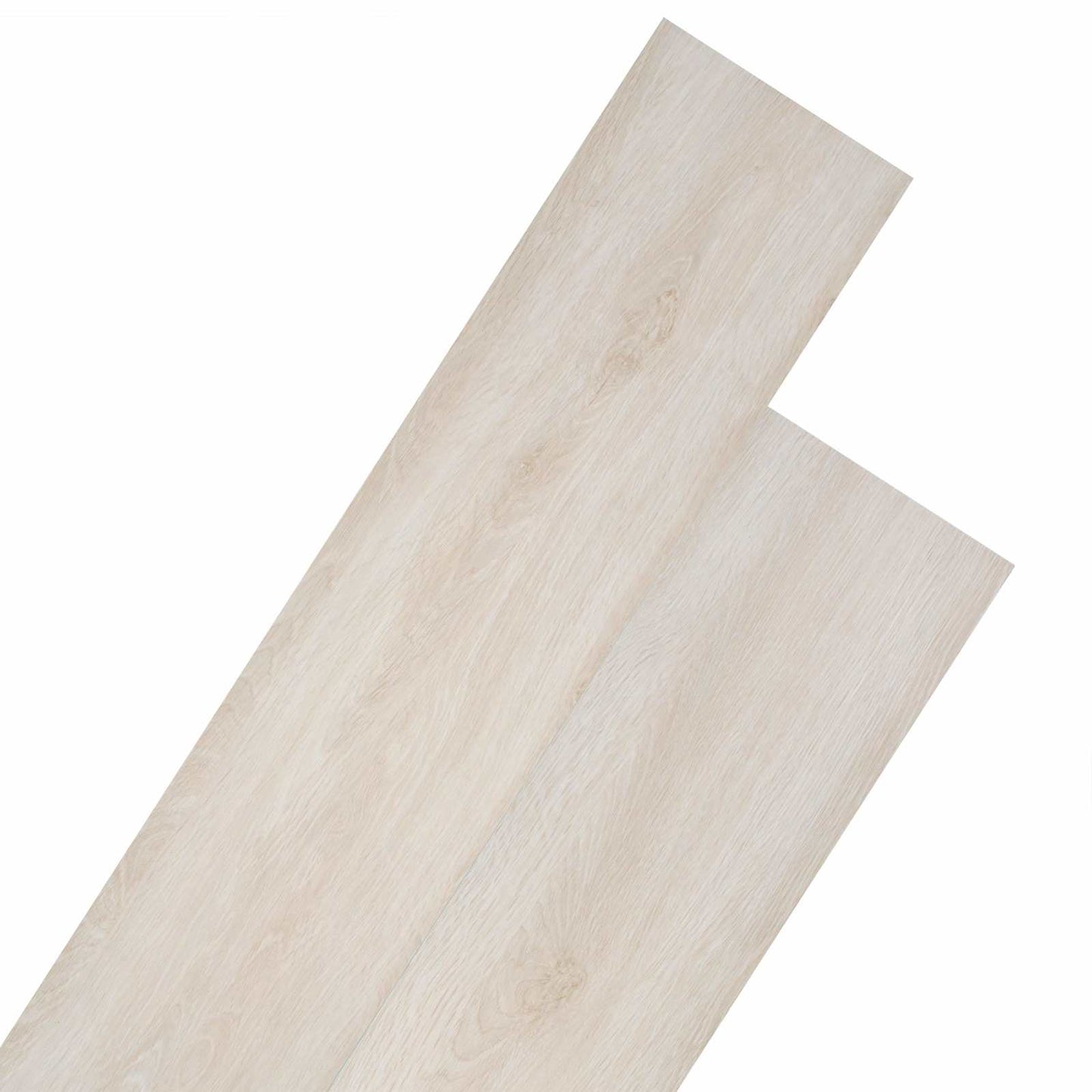 Gulvplanker 18 pcs Hvid 5,26 m² PVC