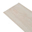Gulvplanker 18 pcs Hvid 5,26 m² PVC