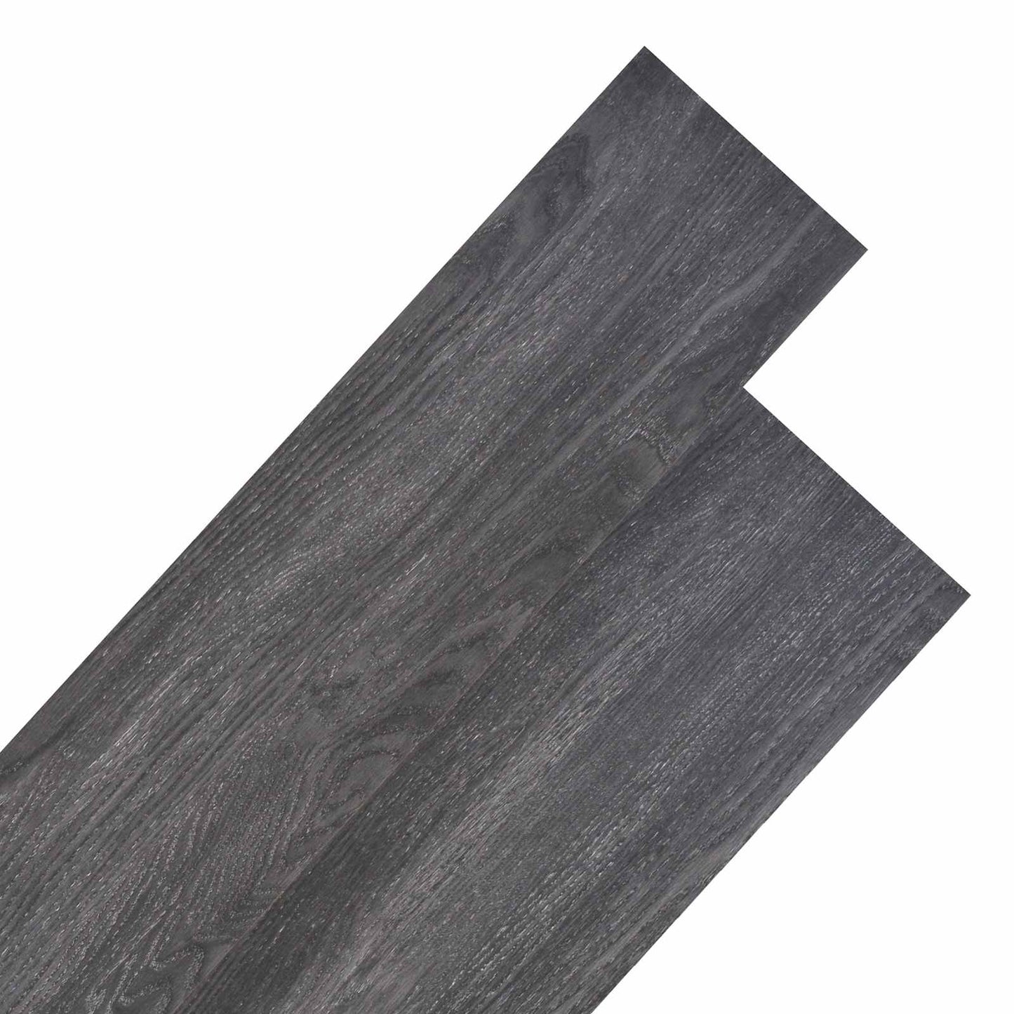 Gulvplanker 18 pcs Sort og Hvid 5,26 m² PVC