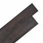 Gulvplanker 18 pcs Mørkegrå 5,26 m² PVC
