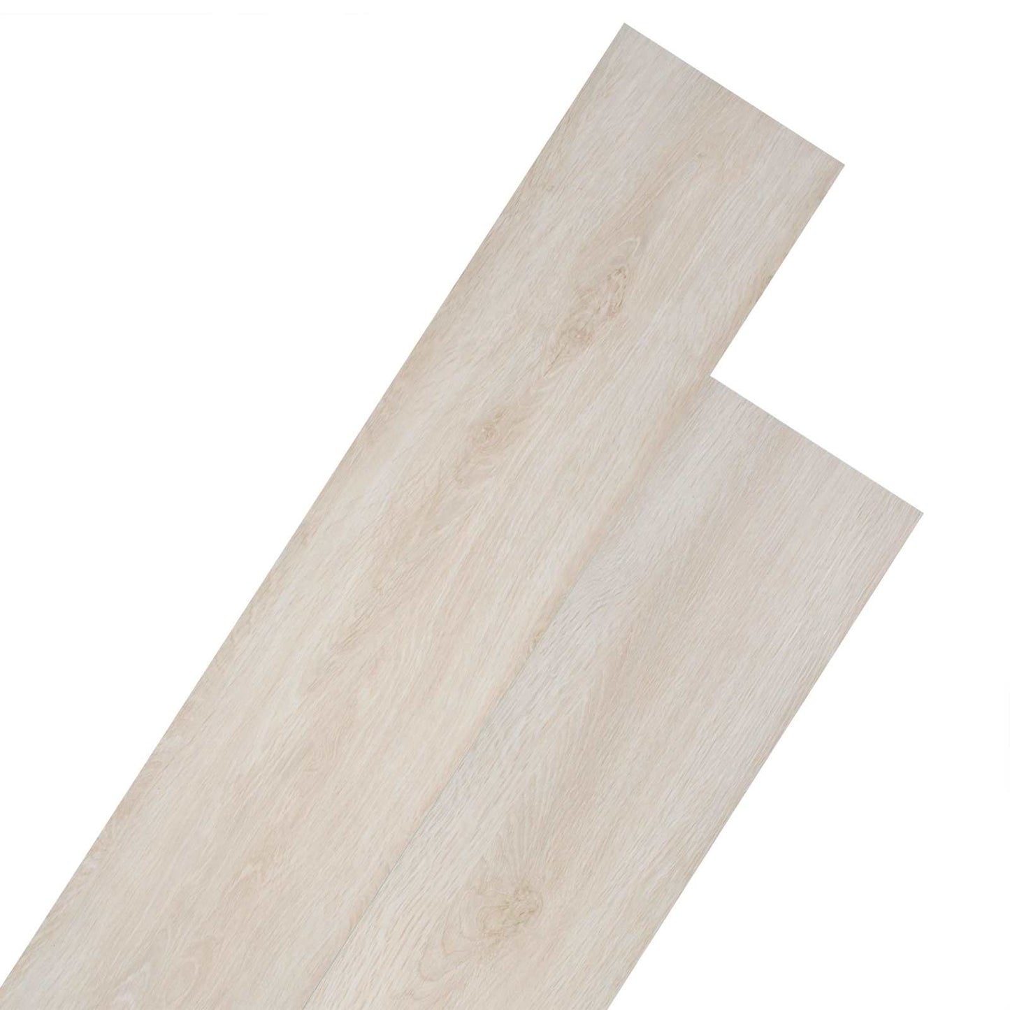 Gulvplanker 36 pcs Eg Klassisk Hvid 5,02 m² PVC
