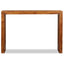 konsolbord 110x40x76 cm massivt træ honningfarvet finish