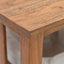 konsolbord 69x28x70 cm massivt mahognitræ