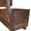 bænk 80x40x60 cm massivt mahognitræ