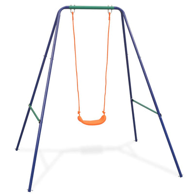 2-i-1 gynge og babygynge orange