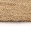 tæppe flettet jute 90 cm rund