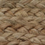 tæppe flettet jute 120 cm rund