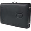 foldbart massagebord med skammel 3 zoner 10 cm tyk sort