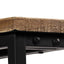 konsolbord massivt genanvendt teak 90 x 30 x 76 cm