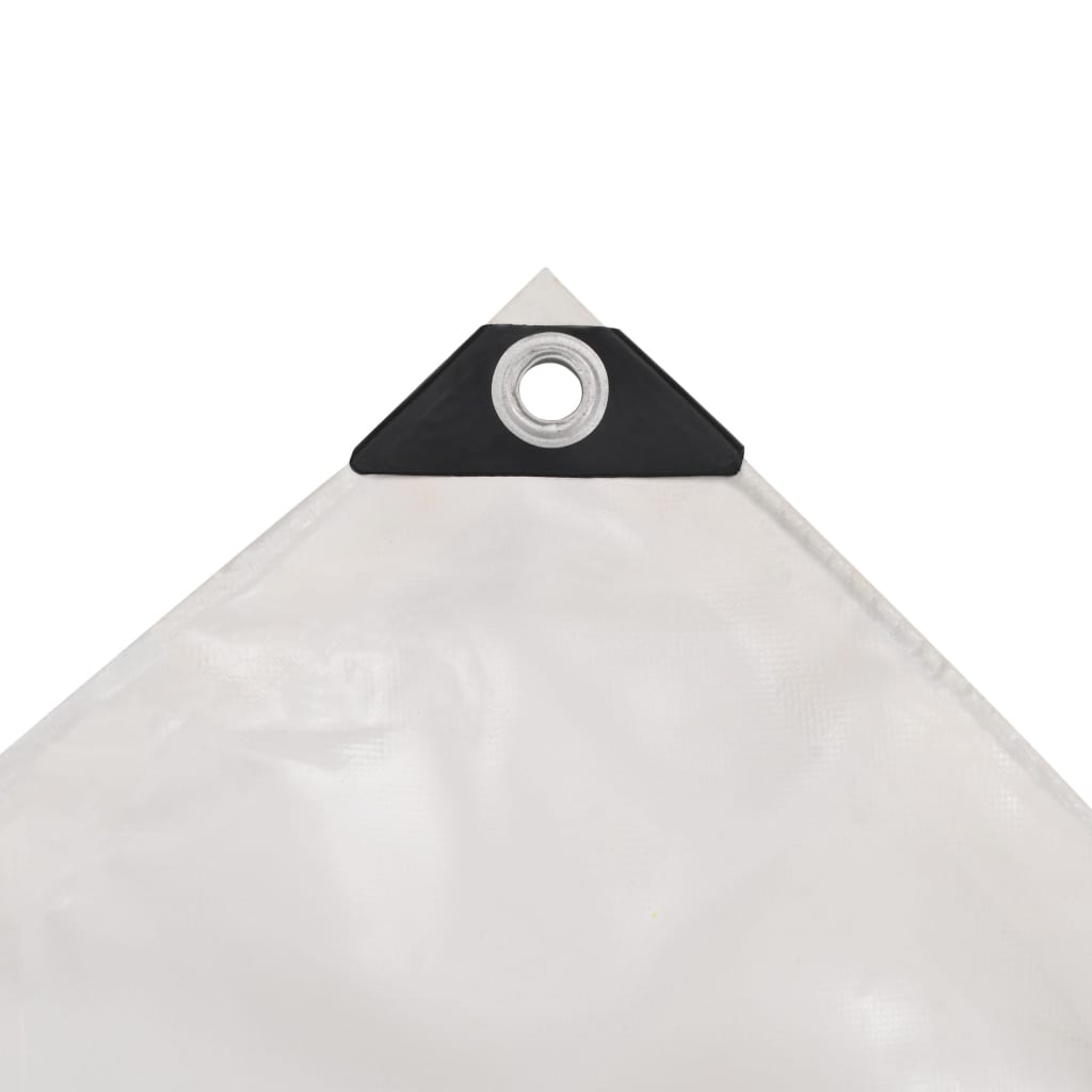 presenning 650 g/m² 3 x 3 m hvid