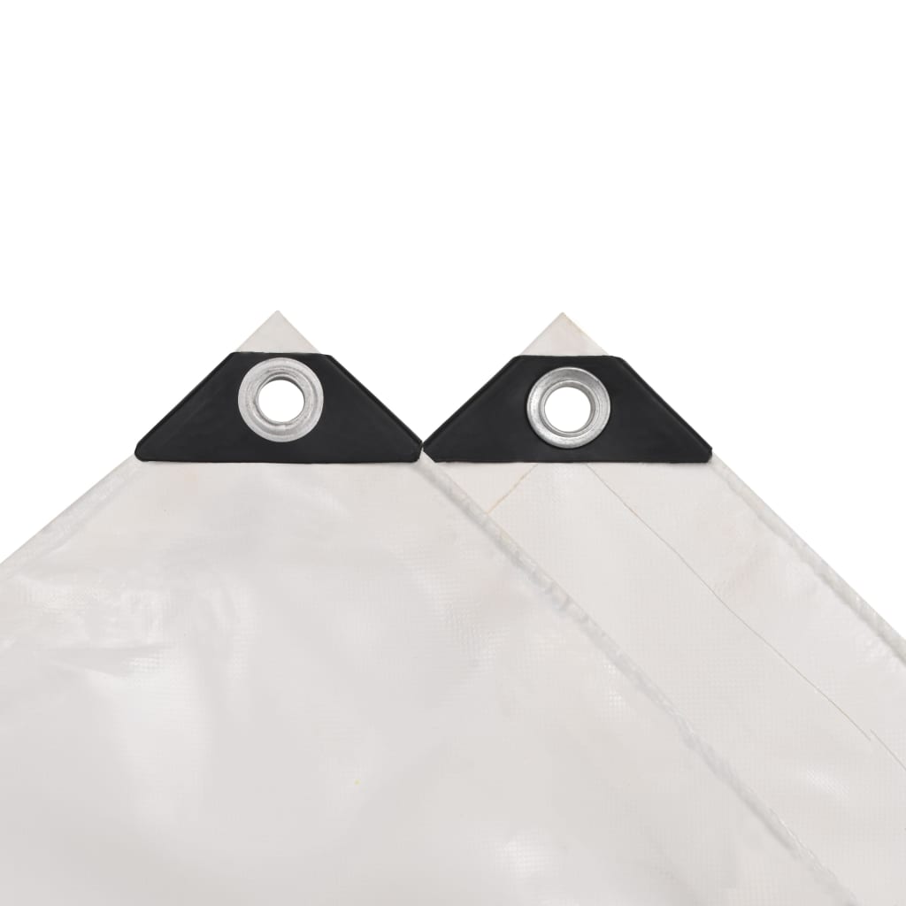 presenning 650 g/m² 3 x 6 m hvid