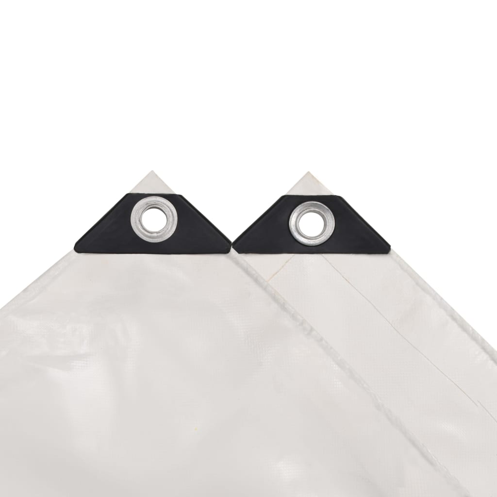 presenning 650 g/m² 4 x 5 m hvid