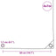 presenning 650 g/m² 4 x 7 m hvid