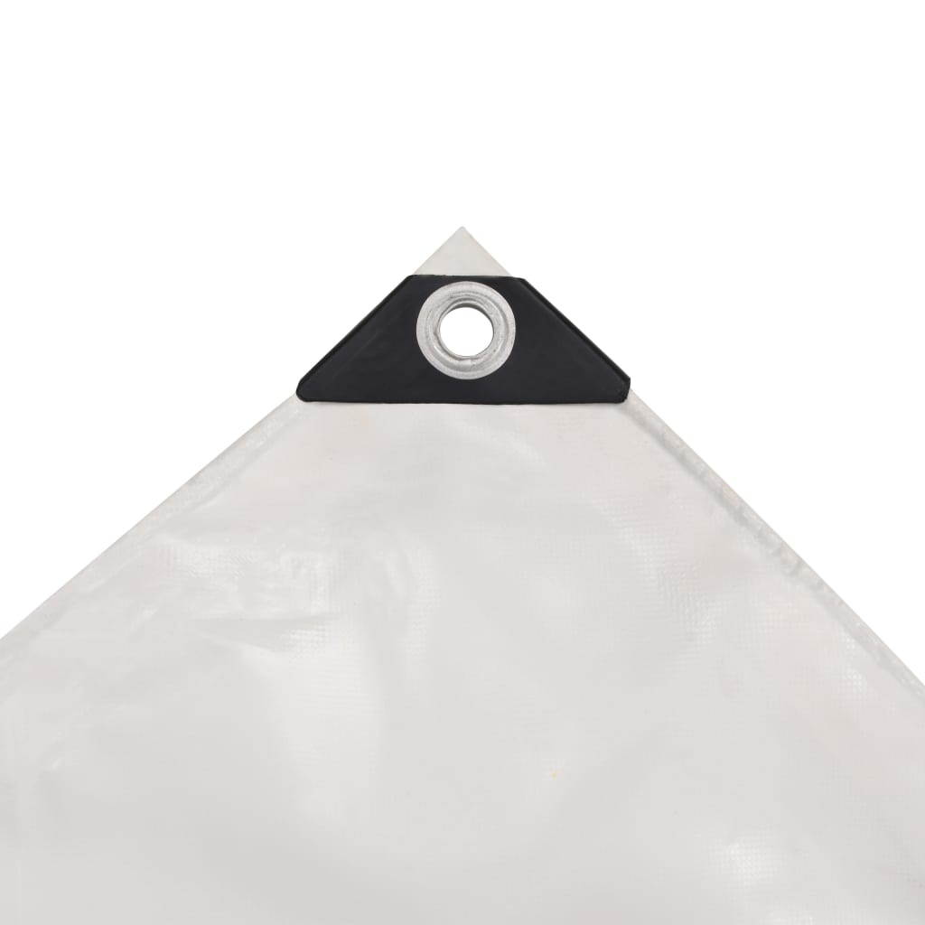 presenning 650 g/m² 4 x 8 m hvid