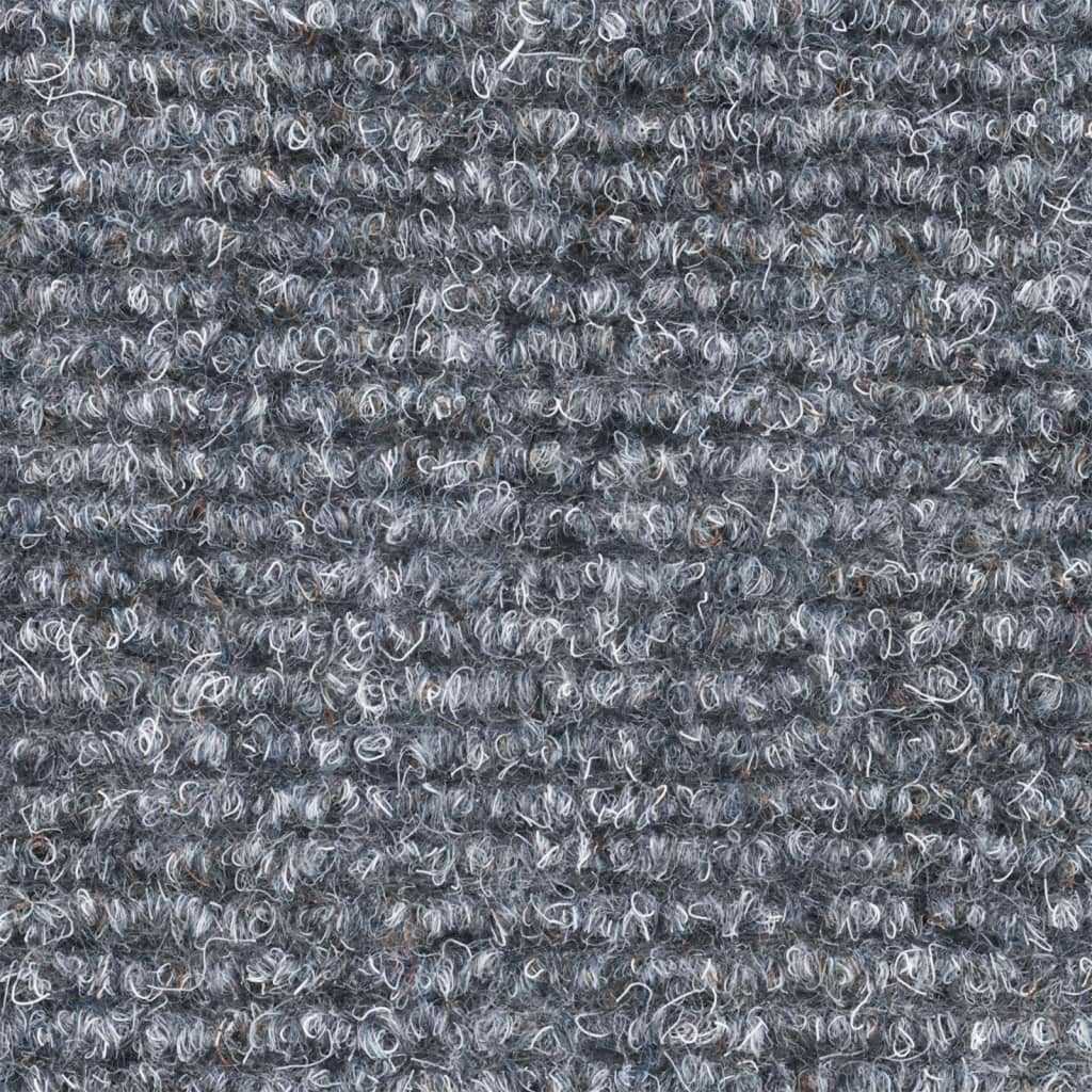 trappemåtter selvklæbende 15 stk. 65x21x4 cm lysegrå halvrunde store