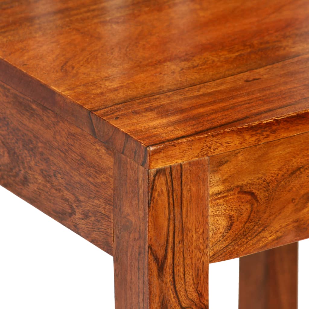 spisebordsstole 2 stk. massivt træ med honningfinish moderne