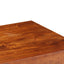 skrivebord 110x50x76 cm massivt akacietræ honningfarvet finish