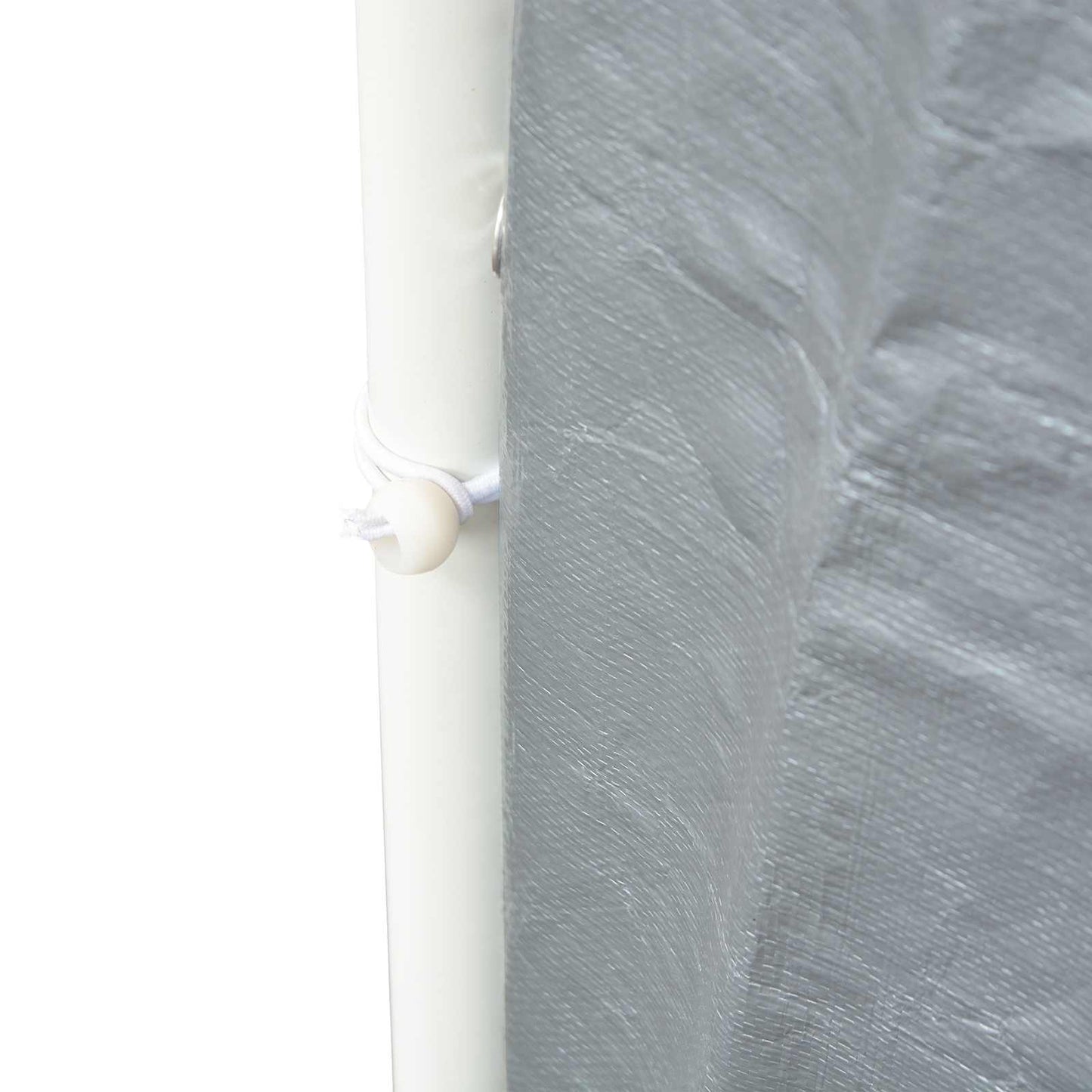 Teltstof uden ramme Grå 12 x 6 m PE