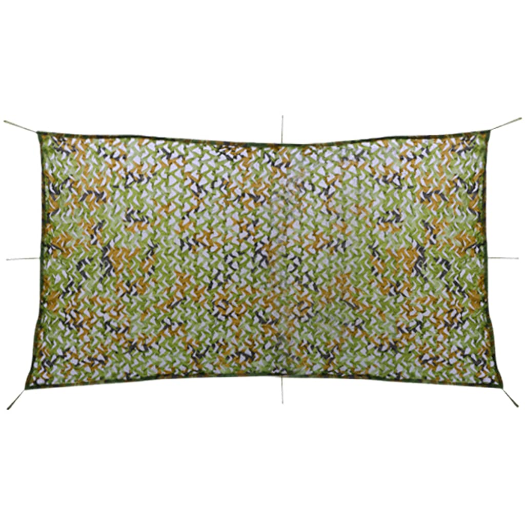 camouflagenet med opbevaringstaske 4 x 8 m