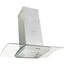 ø-emhætte 90 cm rustfrit stål 756 m³/t. LED