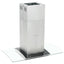 ø-emhætte 90 cm rustfrit stål 756 m³/t. LED