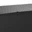 udendørs opbevaringkasse 120x56x63 cm polyrattan antracitgrå