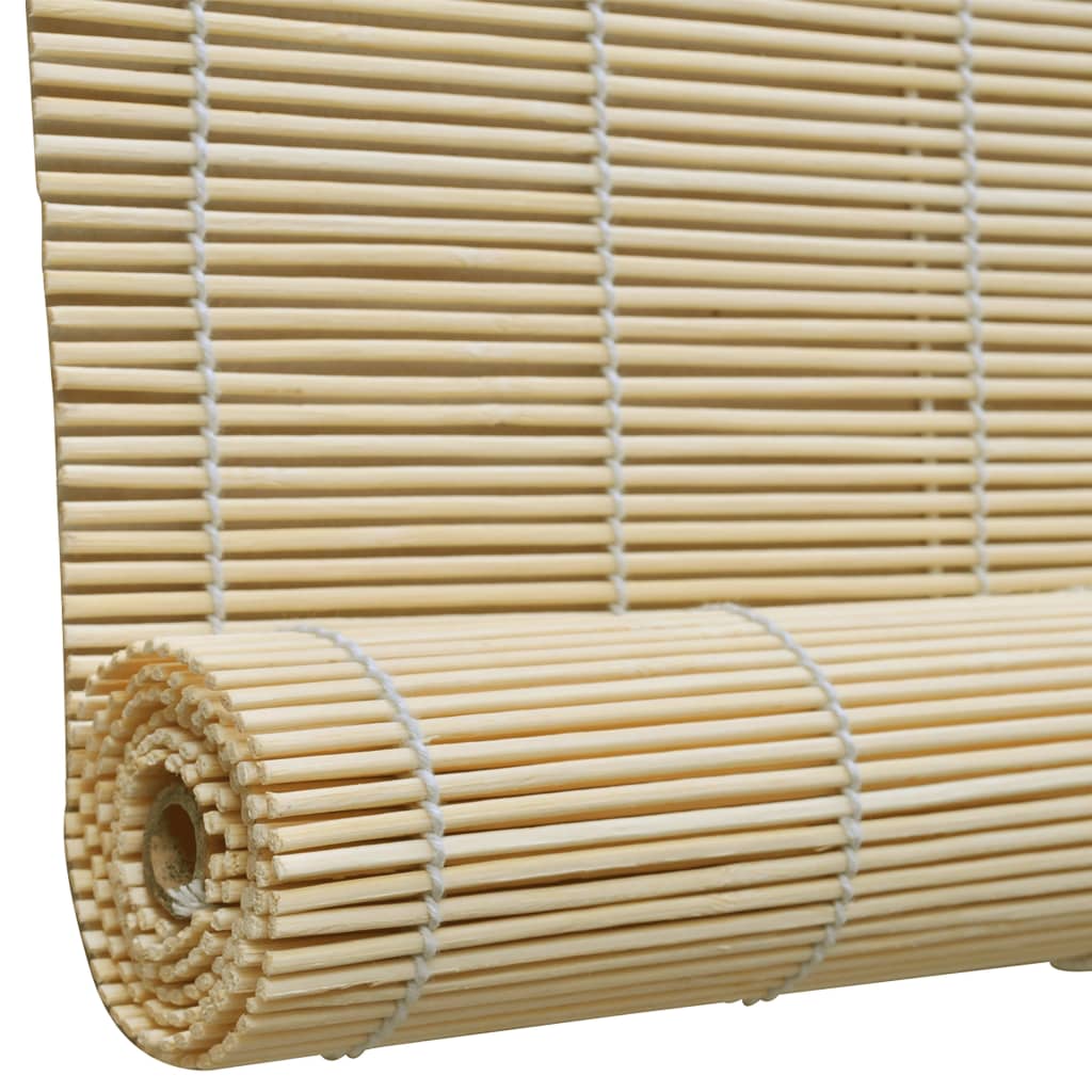 rullegardin 80x220 cm bambus naturfarvet
